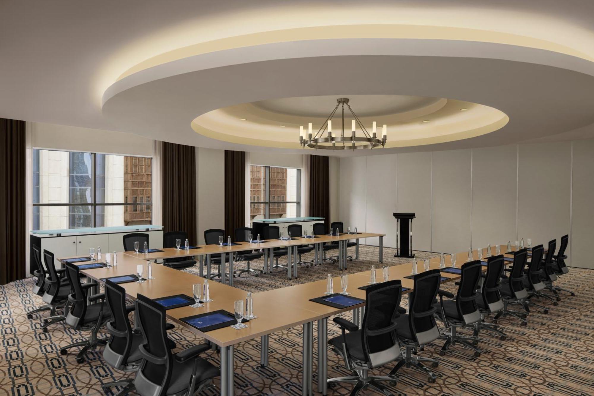 麦加会议希尔顿酒店 Mecca 外观 照片 A meeting room at the hotel
