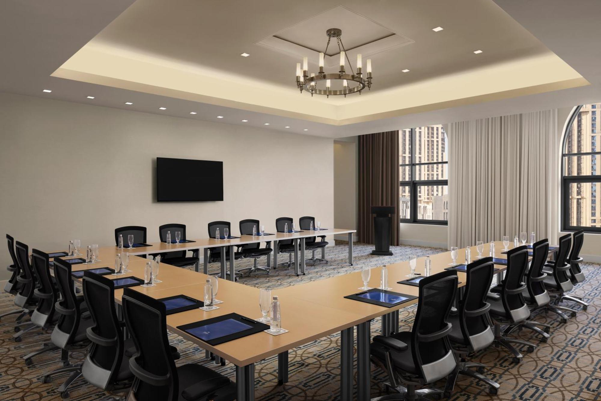 麦加会议希尔顿酒店 Mecca 外观 照片 U-shaped meeting room