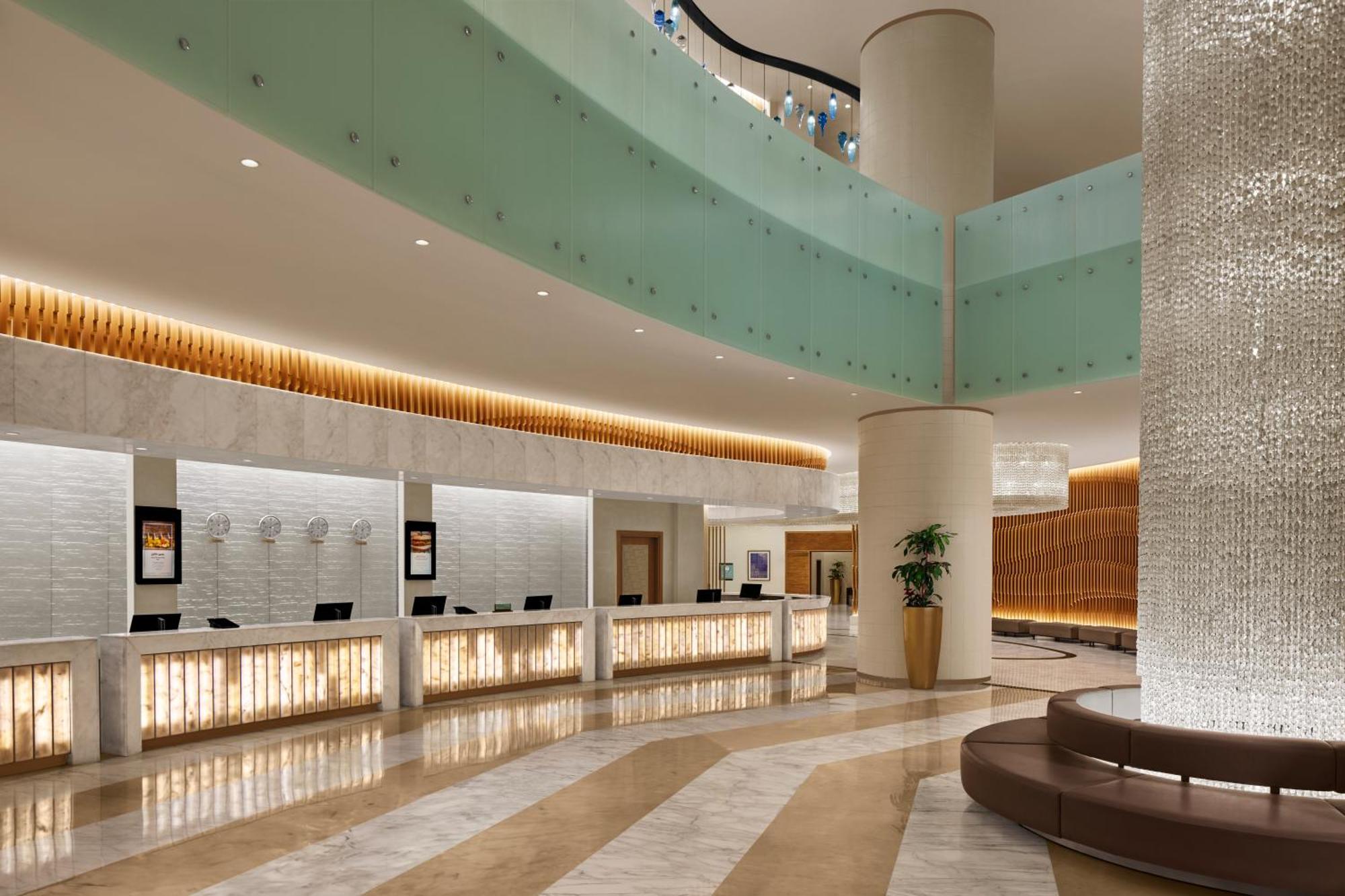 麦加会议希尔顿酒店 Mecca 外观 照片 Hilton Riyadh Lobby