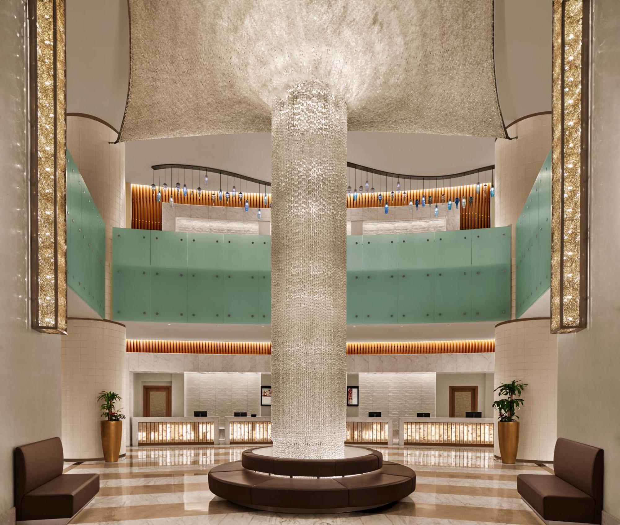 麦加会议希尔顿酒店 Mecca 外观 照片 The lobby of the hotel